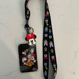 Disney Character Lanyard with ID Holder